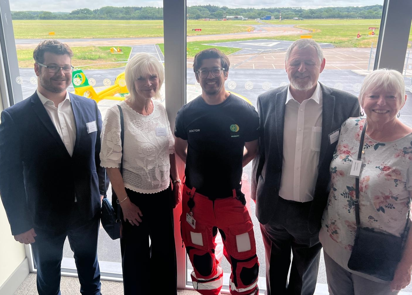 HIOW Air Ambulance open their new HQ HIOW Air Ambulance open their new HQ